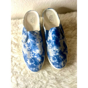 Naturalizer Soul Women's Truly Mule Sneakers Blue and White Size 11